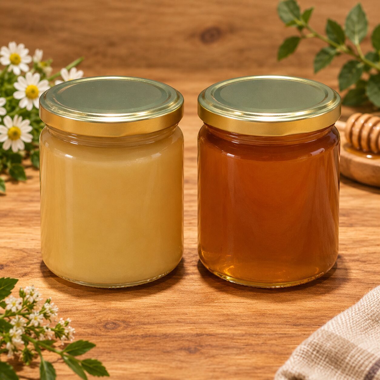 Wabenhonig ausverkauft, Wald- und Blütenhonig verfügbar